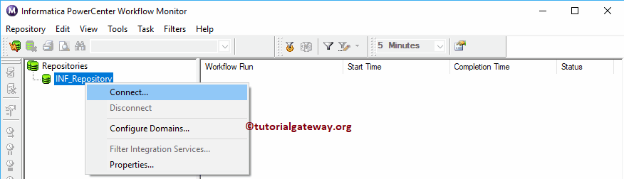 Informatica Workflow Monitor 2